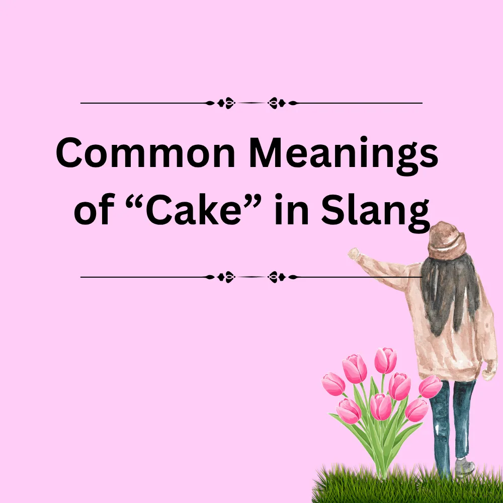 Common Meanings of “Cake” in Slang