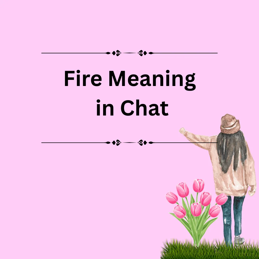 Fire Meaning in Chat