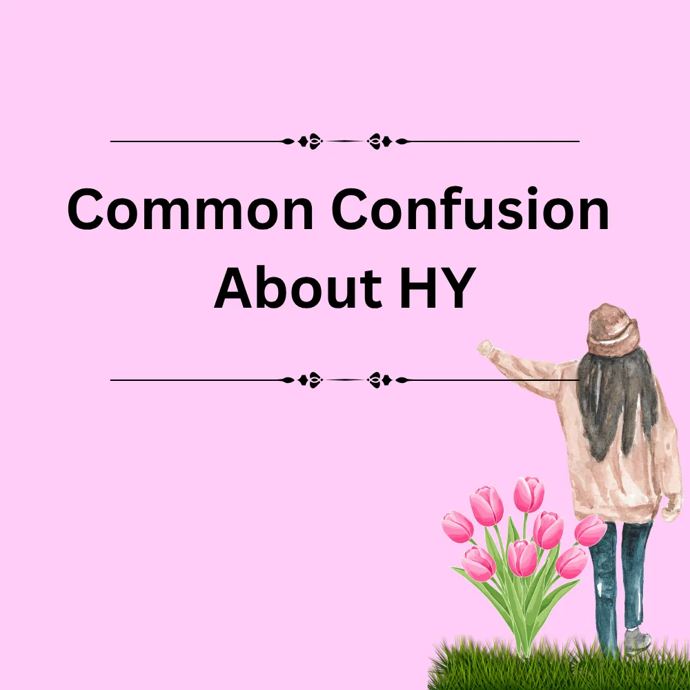 Common Confusion About HY
