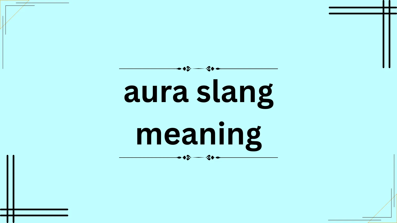aura slang meaning