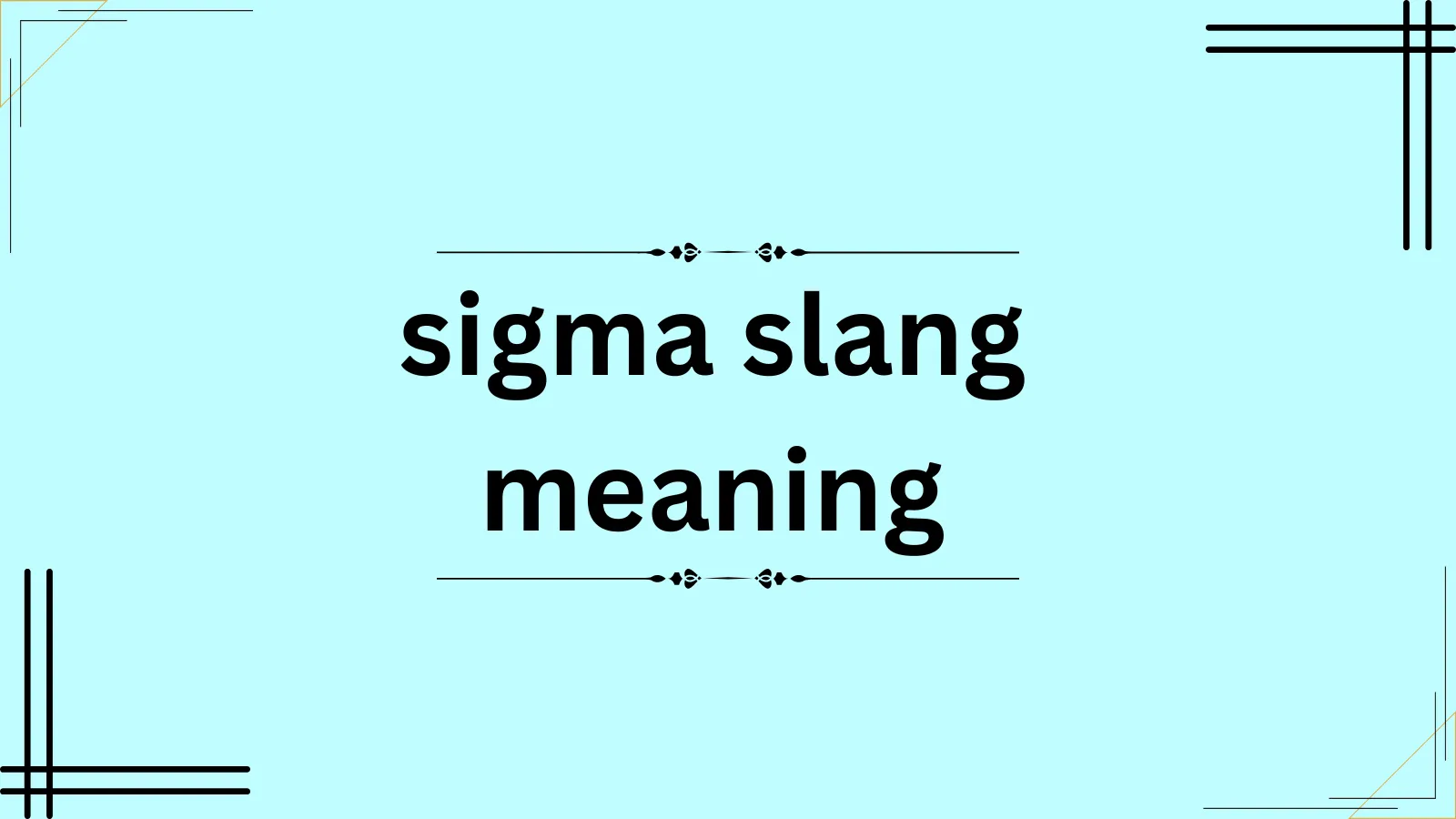 sigma slang meaning