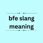bfe slang meaning