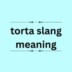 torta slang meaning
